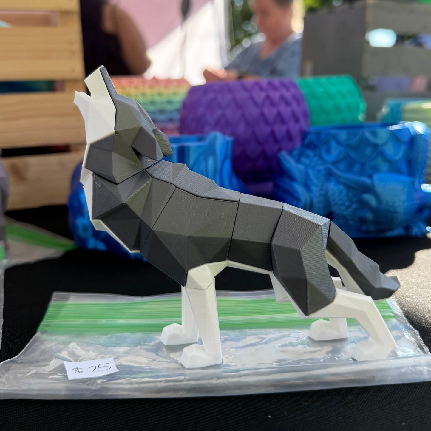 Wolf Magnetic Puzzle