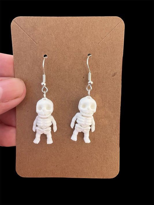 Skelly the Skeleton Earrings