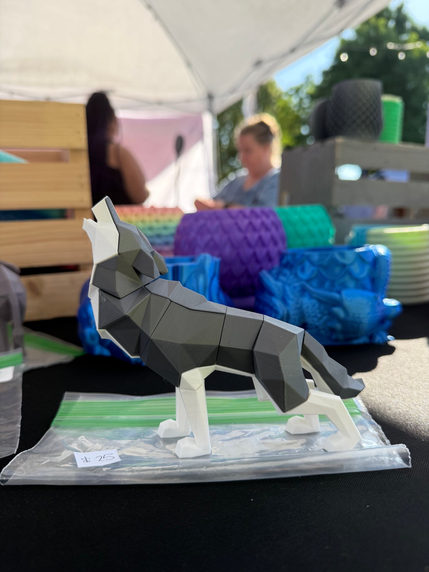 Wolf Magnetic Puzzle