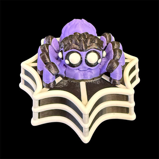 Spider In Web Fidget Clicker