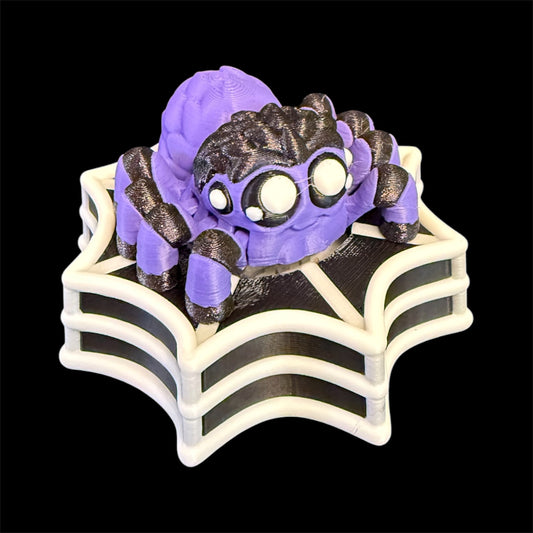 Spider In Web Fidget Clicker