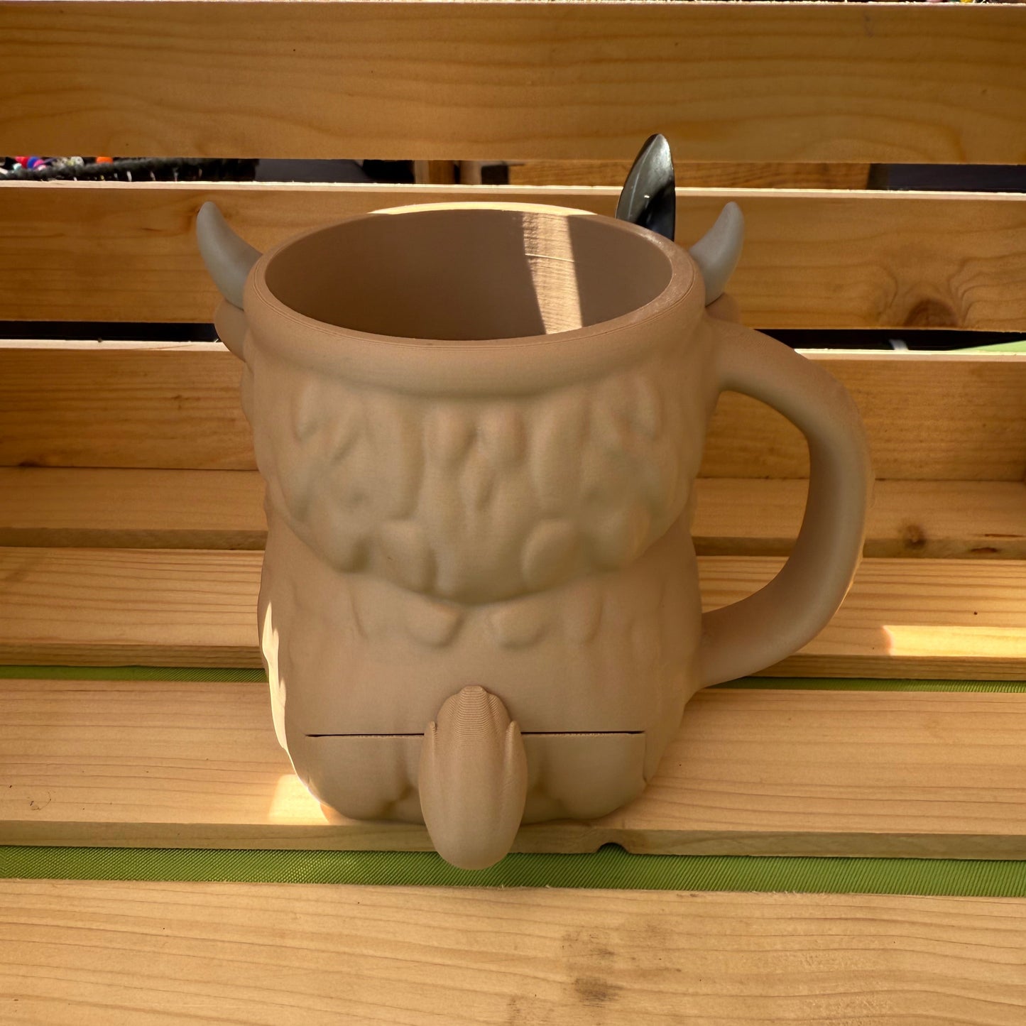 Highland Cow Ice Cream Pint Holder